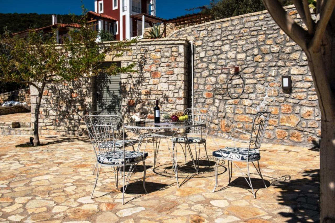 Apollo Romantic Sea View Villa Kivérion Zewnętrze zdjęcie