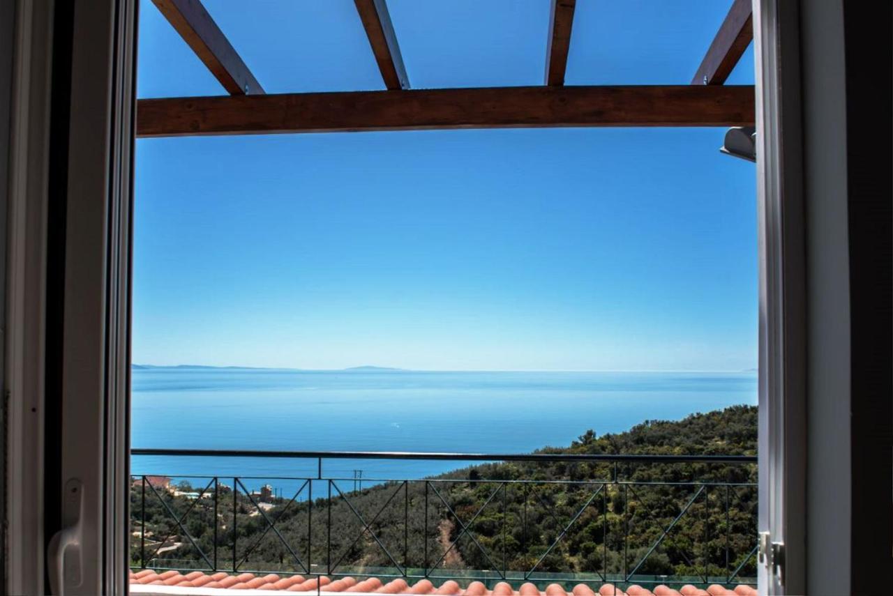 Apollo Romantic Sea View Villa Kivérion Zewnętrze zdjęcie