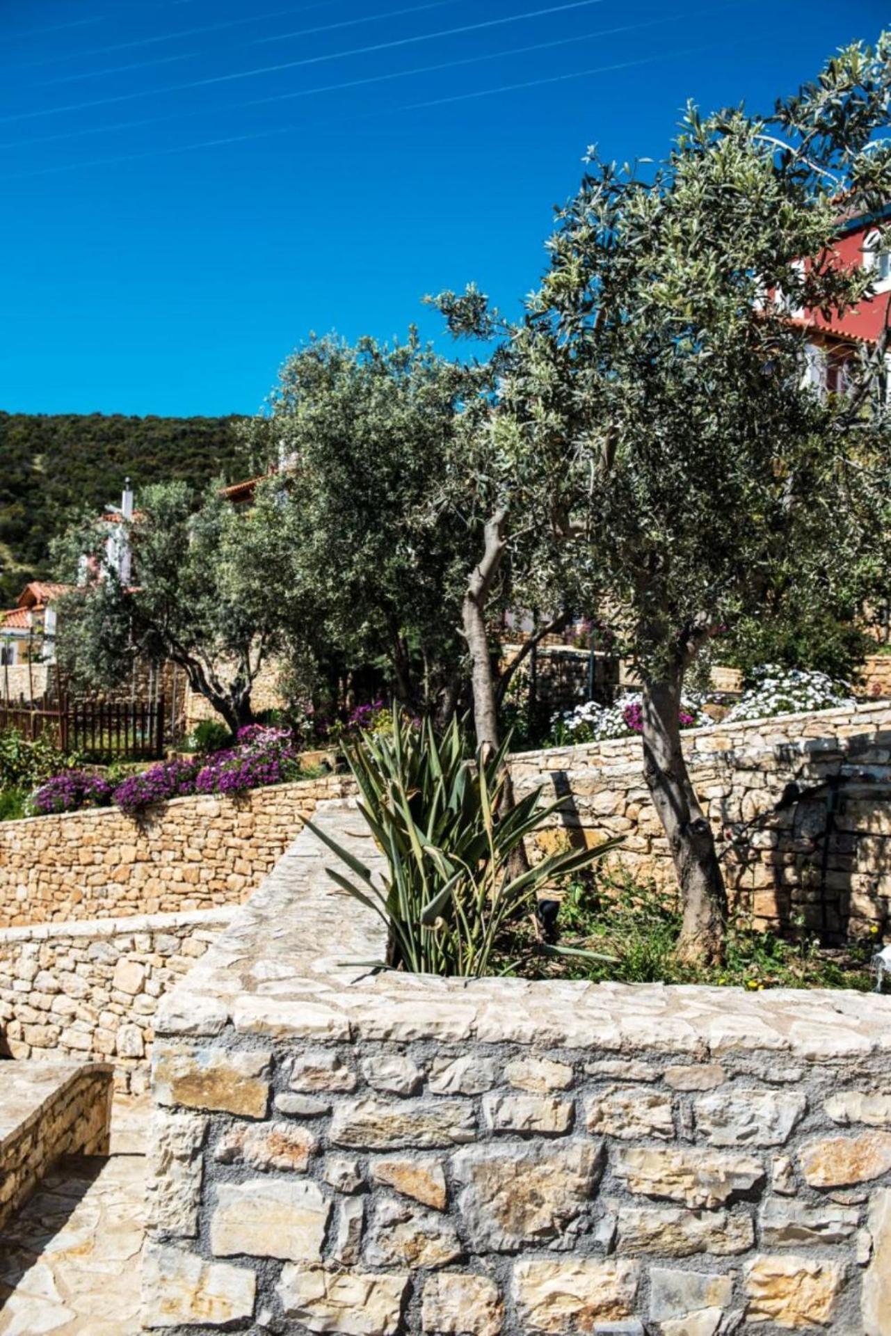 Apollo Romantic Sea View Villa Kivérion Zewnętrze zdjęcie