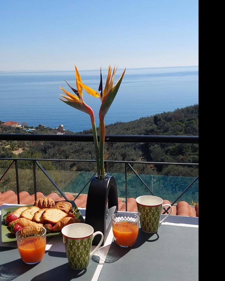 Apollo Romantic Sea View Villa Kivérion Zewnętrze zdjęcie