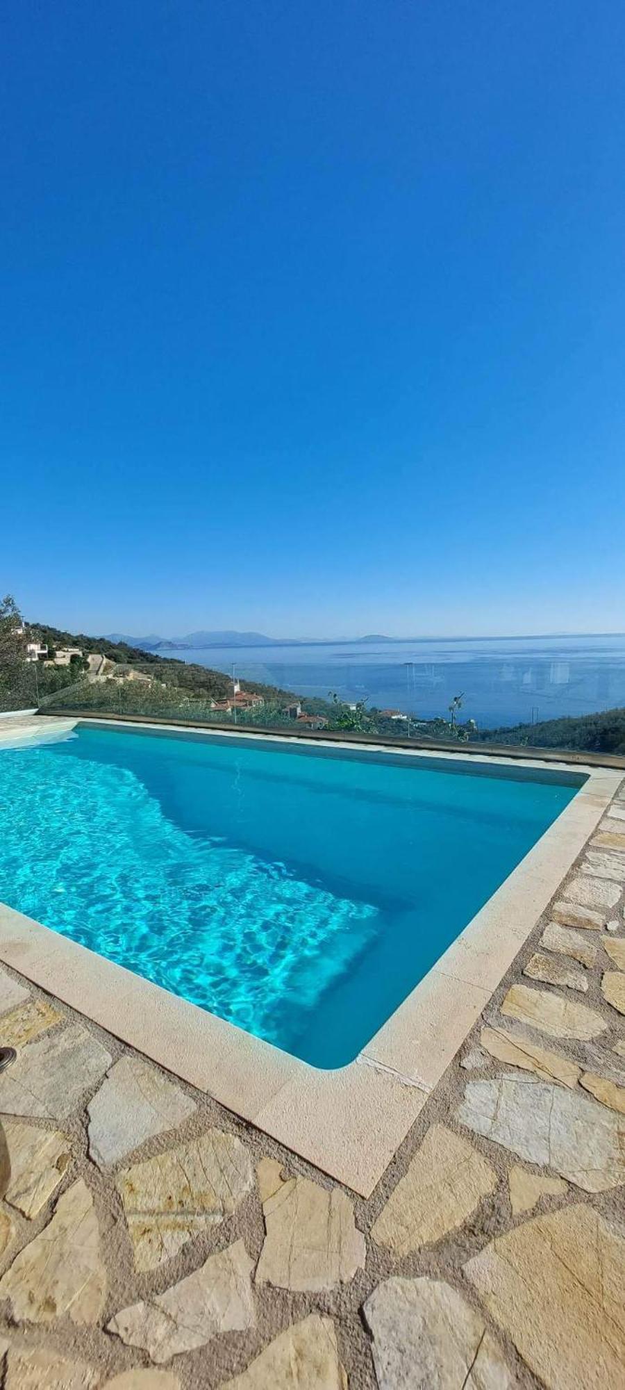 Apollo Romantic Sea View Villa Kivérion Zewnętrze zdjęcie